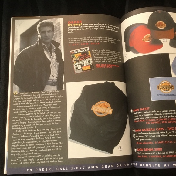 America’s Most Wanted  Magazine July/August 2001:John Walsh - Picture 6 of 8